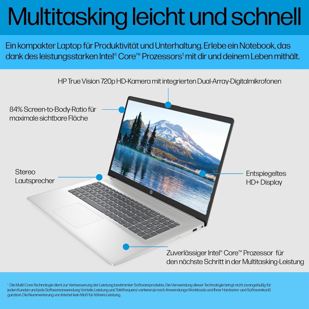 HP Laptop 17 mit Intel Core i7-1355U – Bild 9